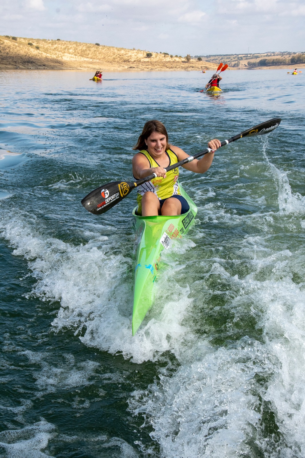 Elena Ayuso compite en la Subida Internacional del Río Arade