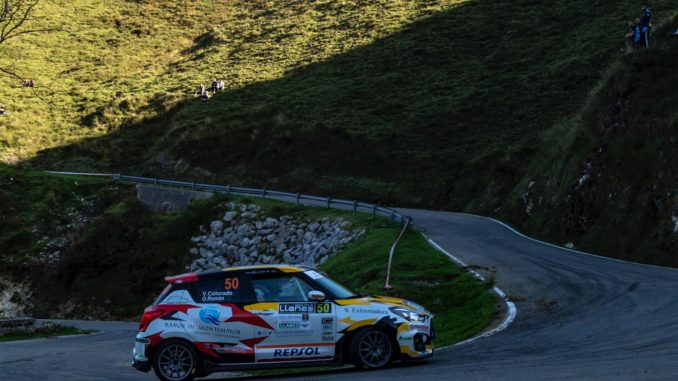 Víctor Colorado en la Subida al Parque del Castillo de Soria