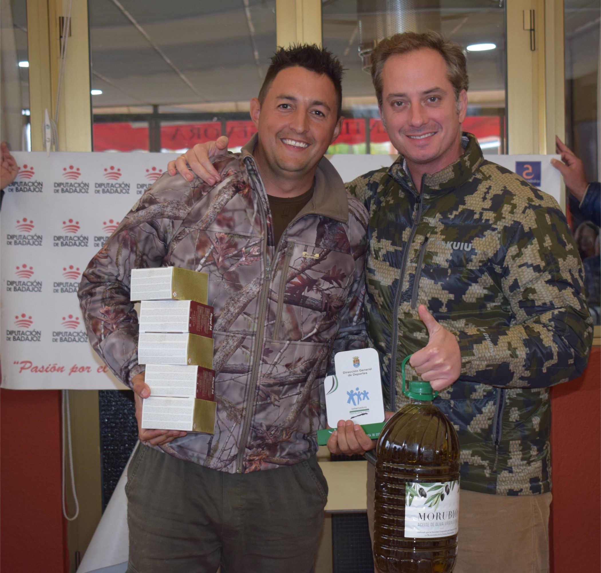 Richard Herreruela y Alcira Salas, campeones de Extremadura de Caza Menor con Perro
