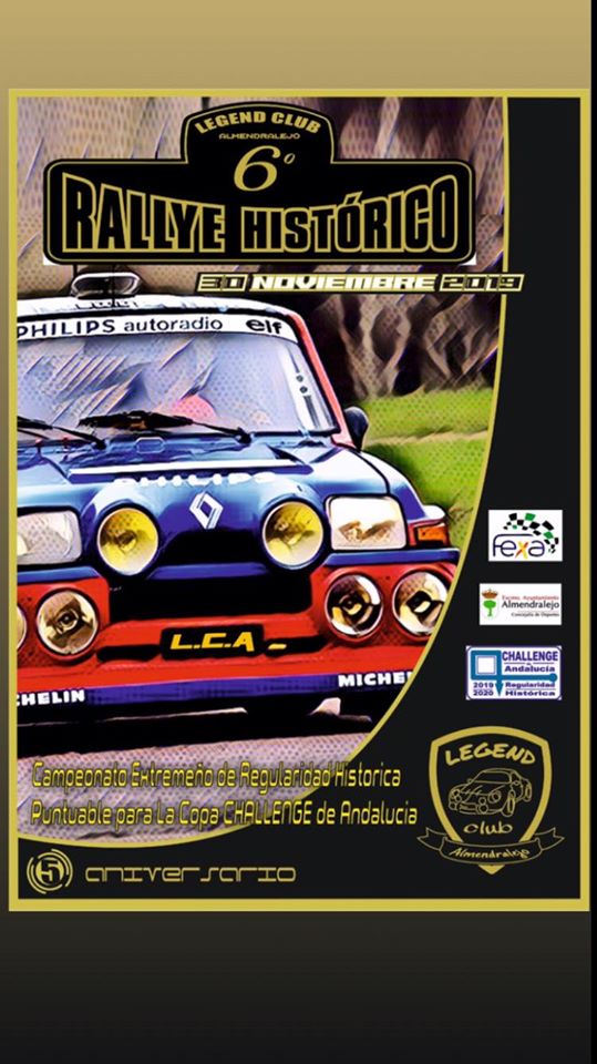 La regularidad cierra el telón en el Rallye Histórico de Almendralejo