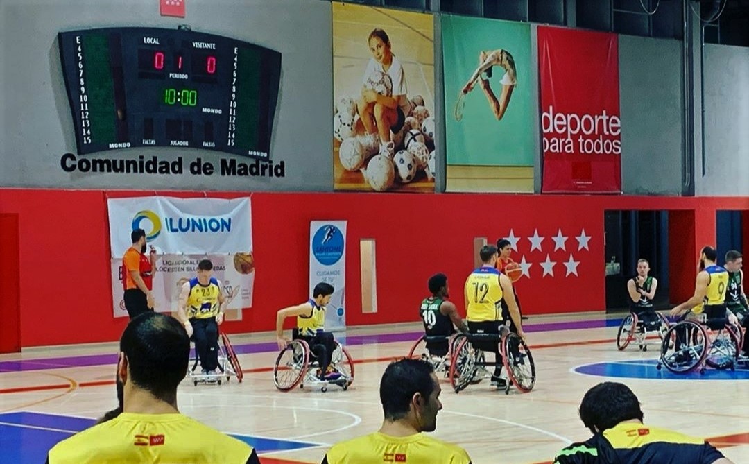 El Mideba no puede con el CD ILUNION en la cuarta jornada de la liga nacional BSR