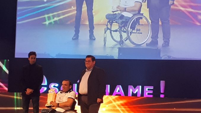 El Extremadura Mideba Calero Sumistros ha recibido el premio Escúchame