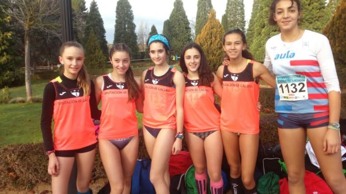 María Abad, Campeona Sub 20 mujeres y Daniel Díaz, 3ª en Sub 20 hombres, destacados en el Cross de la Constitución de Aranda del Duero