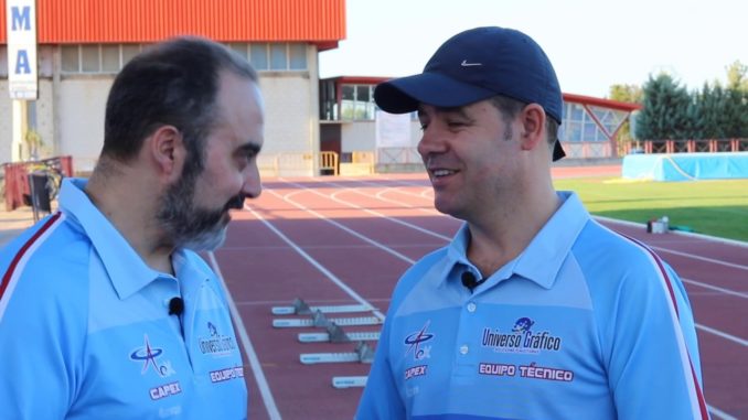 Jose Ángel Rama en Gerona con los mejores entrenadores del mundo de medio fondo y fondo