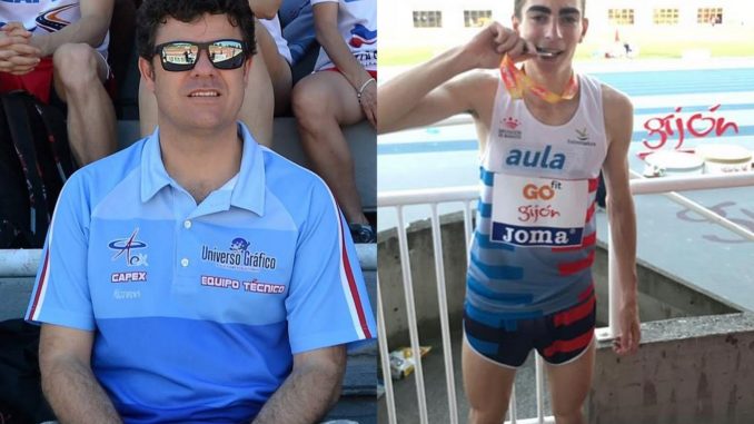 José Ángel Entrenador de Alto Rendimiento en Extremadura y Manuel Ridruejo Deportista de Alto Rendimiento