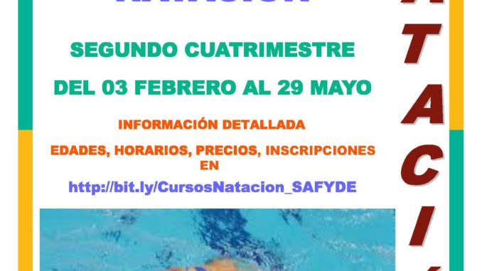 Mañana lunes 13 de enero finaliza el plazo para los Cursos de Natación de la UEX