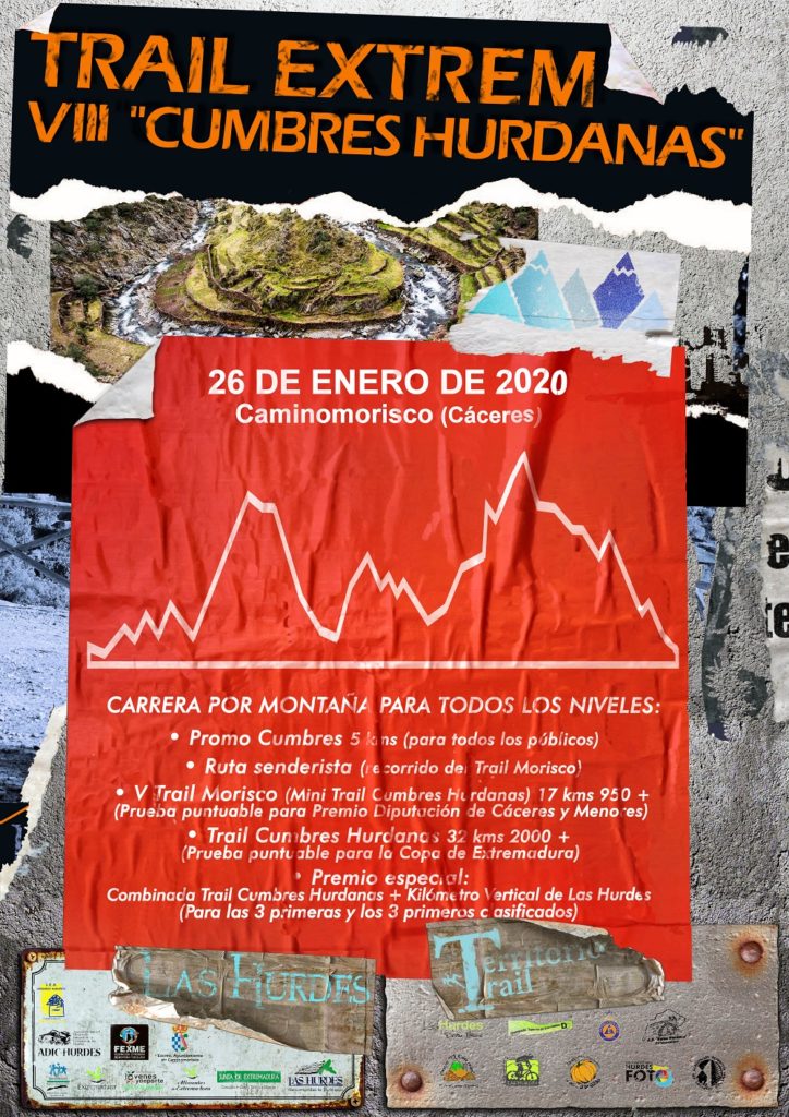 Próxima edición del Trail Cumbres Hurdanas 26 de enero de 2020