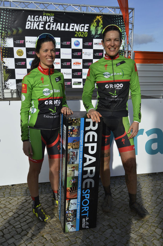 Desi Castro y Tamara Sánchez ya son terceras en Algarve Bike Challenge