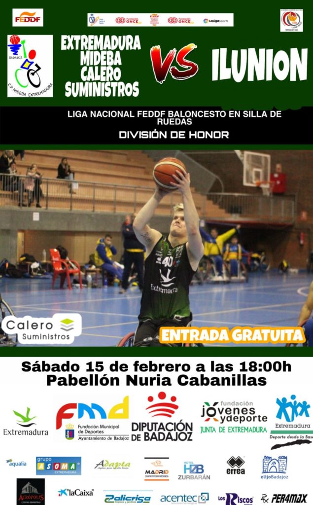 Mideba y Ilunion se enfrentarán en un gran duelo antes de la Copa del Rey