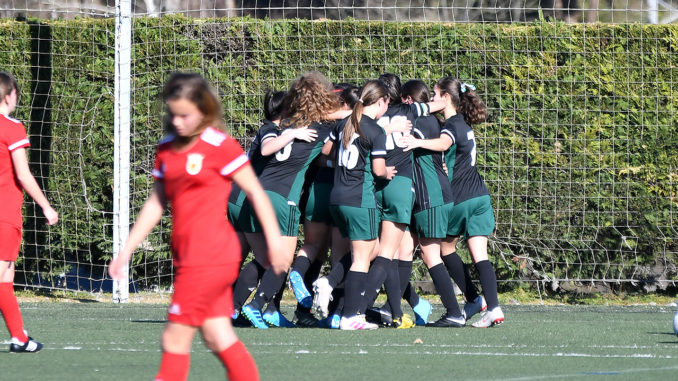 Buen papel de las selecciones femeninas ante Navarra