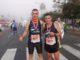Tres veteranos del Club Atletismo Tiendas Pavo Don Benito en la Media Maratón de Sevilla