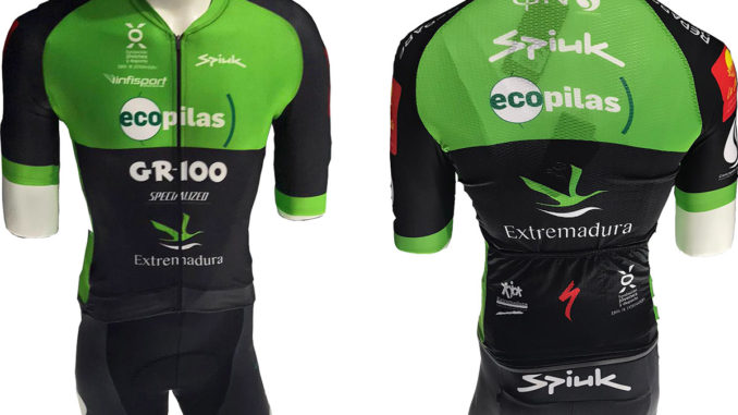 Así será la segunda piel de los deportistas del Extremadura-Ecopilas MTB 2020