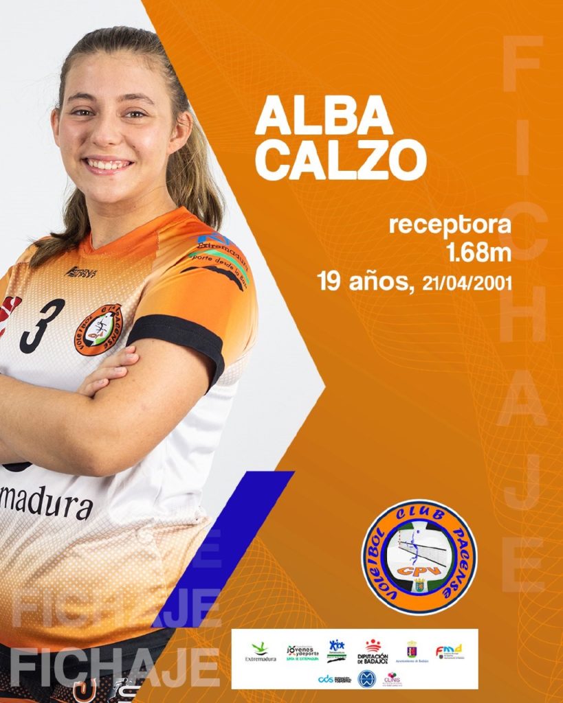 Alba Calzo sube a la primera plantilla del Extremadura CPV