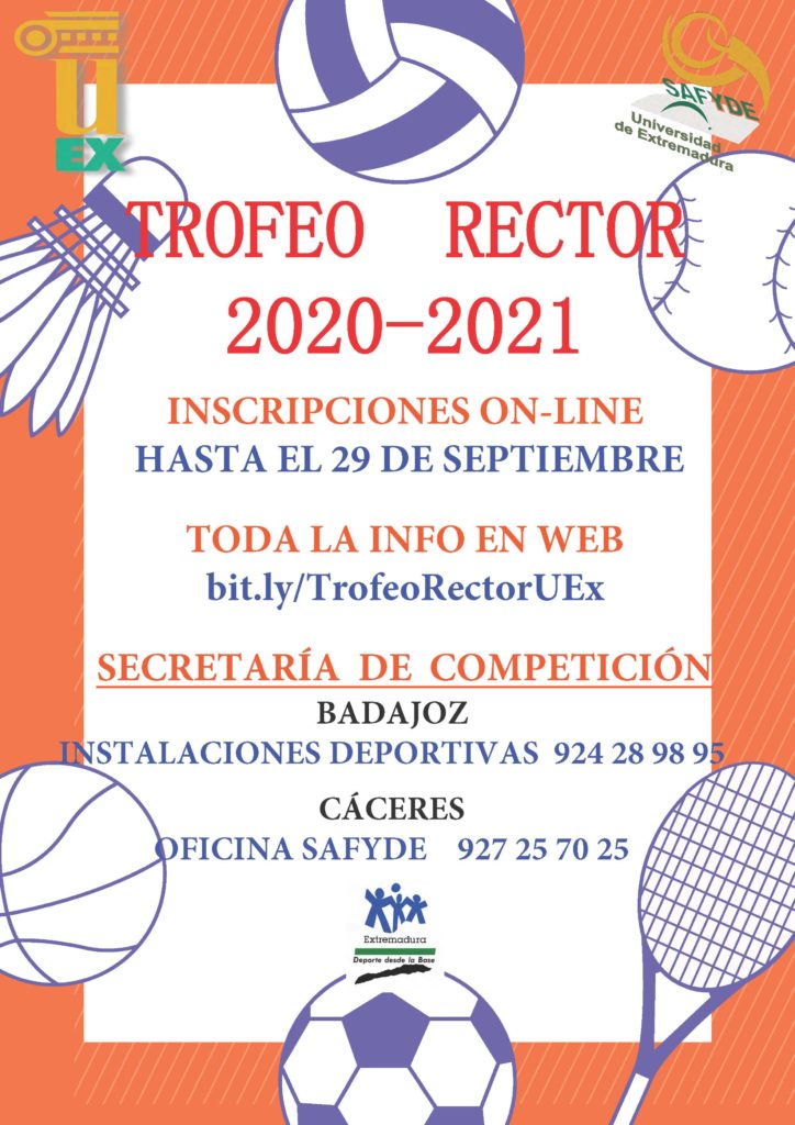 Programación del Servicio de Actividad Física y Deporte (SAFYDE)