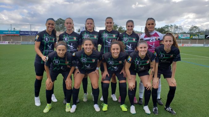 Derrota del C.F Femenino Cáceres en su partido de pretemporada frente al Racing Féminas