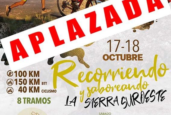 CANCELACIÓN Reto Deportivo y Gastronómico "Conociendo y Saboreando la Sierra Suroeste de Extremadura"