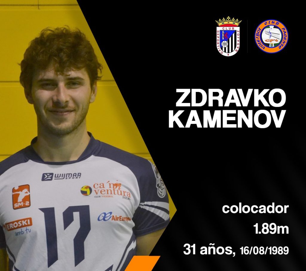 El CD Badajoz Extremadura se hace con los servicios del colocador Zdravko Kamenov