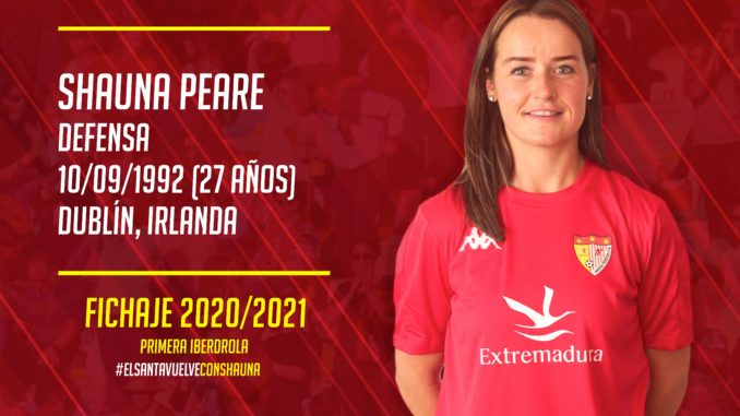 El Santa Teresa apuntala la plantilla con la incorporación de Shauna Peare