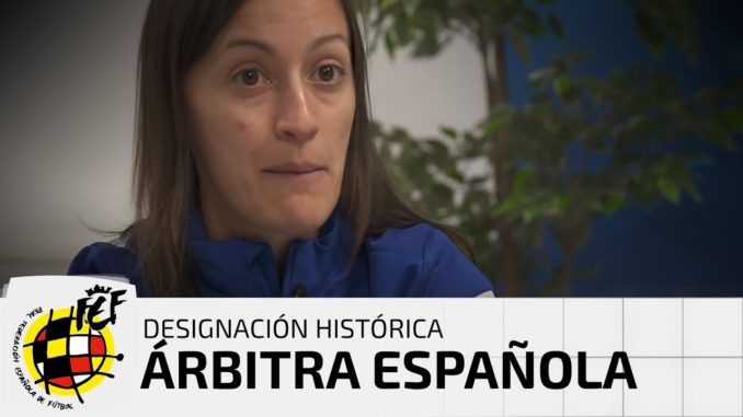 Guadalupe Porras Ayuso, designada por primera vez para Europa League