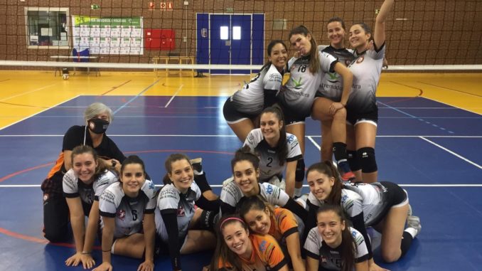Contundente victoria del CD Badajoz Extremadura en casa del Feel Voley Alcobendas