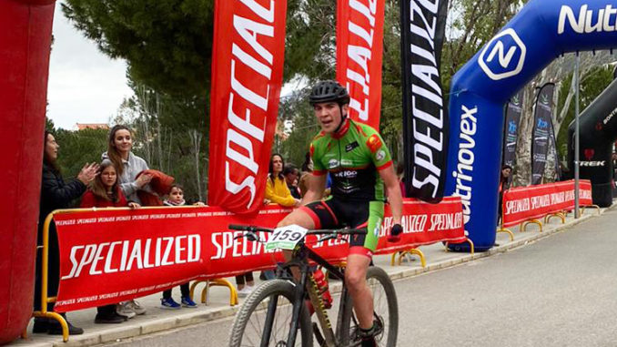 Llegada Miguel Periañez en Hornachos
