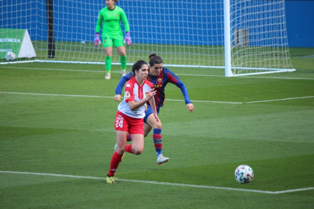 Abultada derrota del Civitas Santa Teresa Badajoz ante el F.C. Barcelona