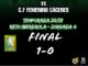 Derrota por la mínima del C.F Femenino Cáceres en Córdoba