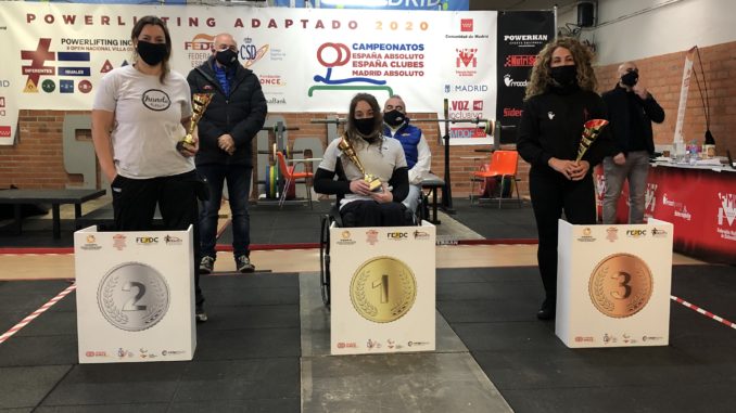 Loida Zabala se proclama Campeona de España de powerlifting por decimoquinta vez consecutiva