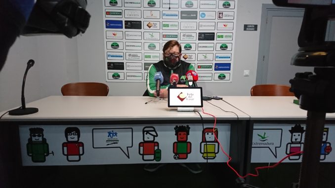 Roberto Blanco en rueda de prensa