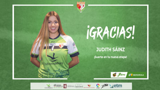 Judith Sainz. CF Femenino Cáceres