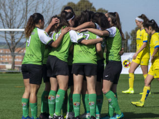 Acción del partido CF Femenino Cáceres
