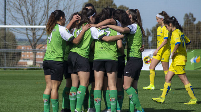 Acción del partido CF Femenino Cáceres