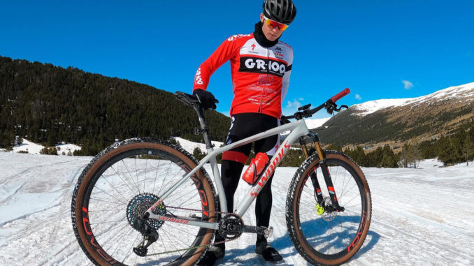 David Puertas Campeonato del Mundo de Triatlón de Invierno