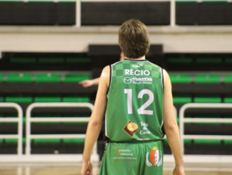 Eduardo Recio, uno de los baluartes del filial ayer.
