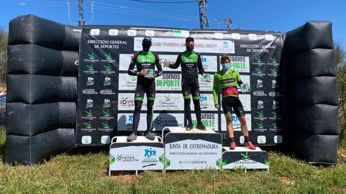 Podio Elite Maratón BTT Ruta de la Cabra