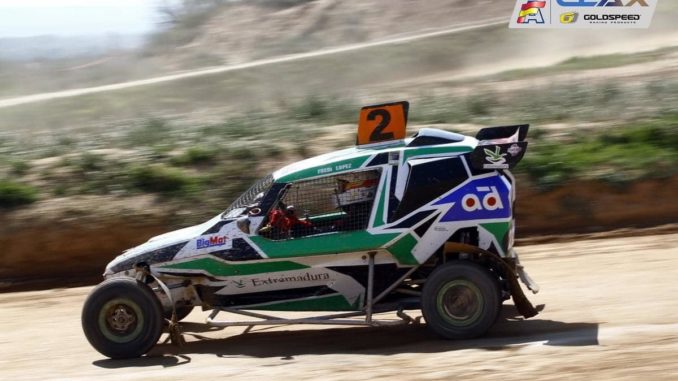 Fredi López en el Campeonato de España de Autocross