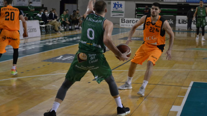 Devin Schmidt en un partido anterior