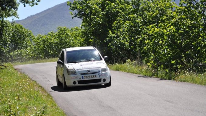 Montes y Collado en el rallye Norte