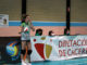 Yohana preparando el saque