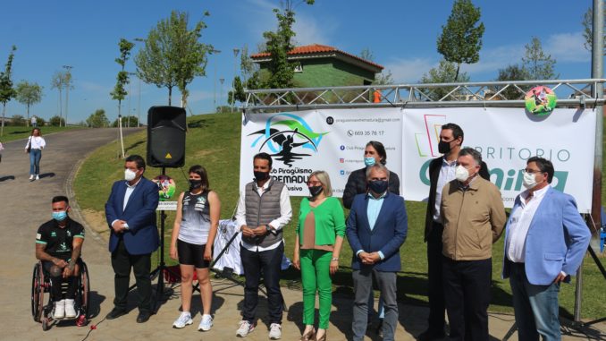 presentación del Club Piragüismo Extremadura inclusivo
