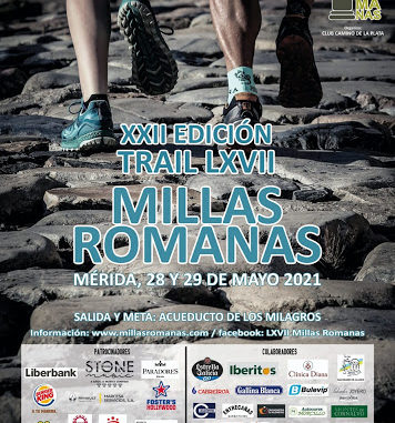 Cartel Millas Romanas