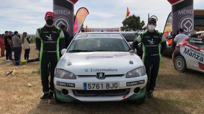 Montes y Collado en la prueba de Mérida