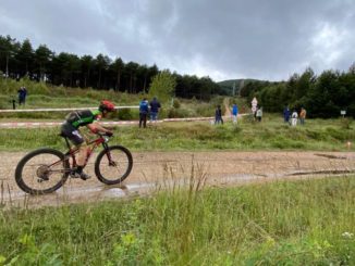 Manu Cordero liderando Astorga Power Race