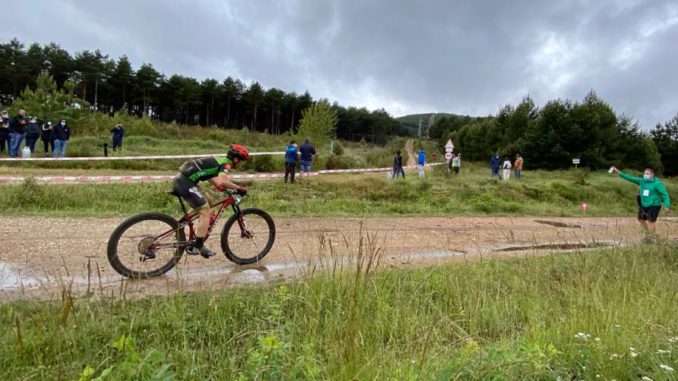 Manu Cordero liderando Astorga Power Race