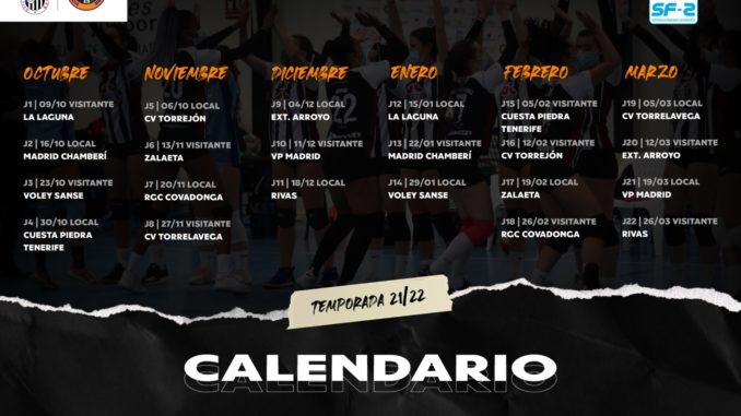 Calendario-CD-Badajoz-Extremadura-SF2-2021-2022