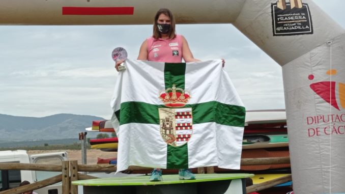 Gran actuación de Elena Ayuso en el descenso hasta El Anillo