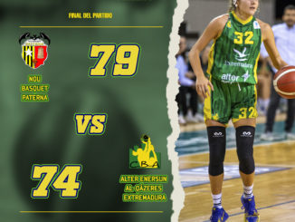 Nou Basquet Paterna frente al Alter Enersun Al-Qázeres Extremadura