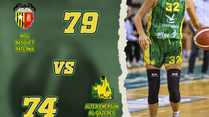 Nou Basquet Paterna frente al Alter Enersun Al-Qázeres Extremadura