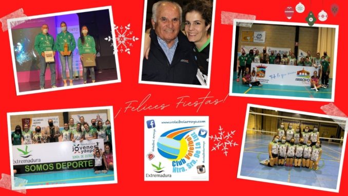 Felicitación de Navidad Voleibol Arroyo