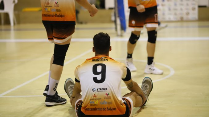Sin suerte para el masculino del Extremadura Badajoz CPV en el derbi